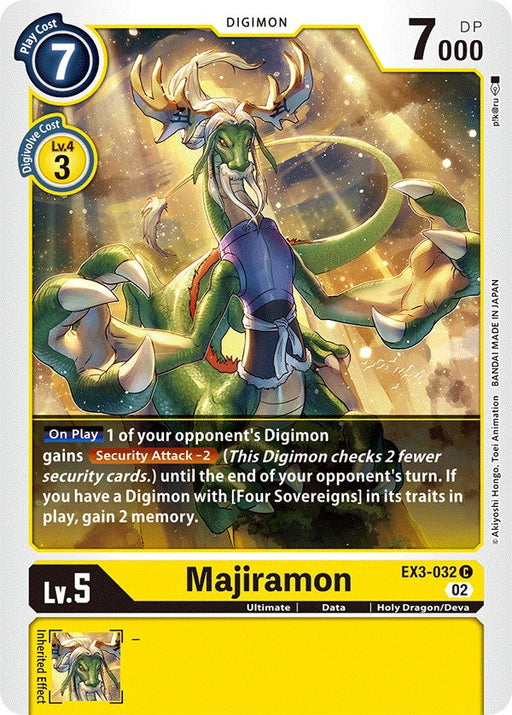 Majiramon [EX3-032] [Draconic Roar] - Just $0.09! Shop now at Retro Gaming of Denver