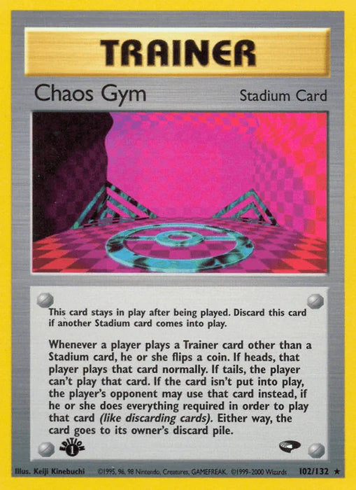 Chaos Gym (102/132) [Gym Challenge 1st Edition] - for just $3.25! 