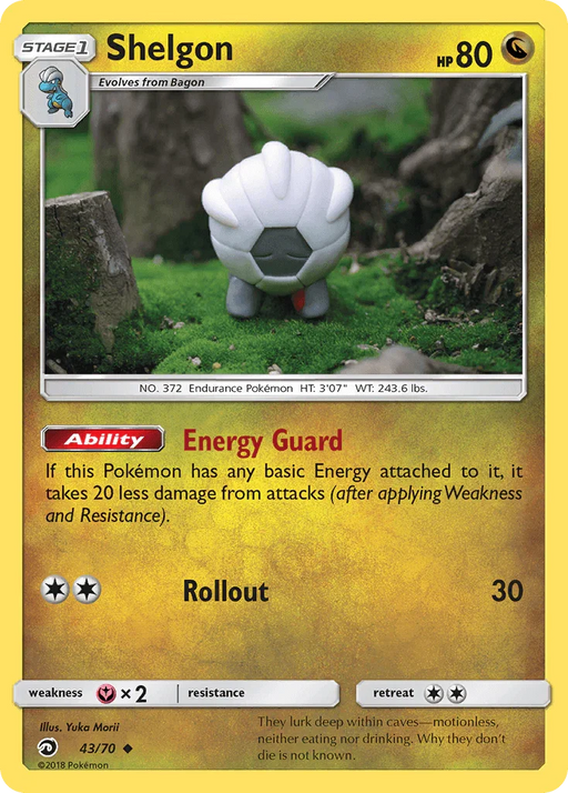 Shelgon (43/70) [Sun & Moon: Dragon Majesty] - for just $0.75! 