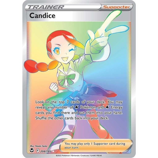 Candice (204/195) [Sword & Shield: Silver Tempest] - Premium Pokemon Single - Just $3.55! Shop now at Retro Gaming of Denver