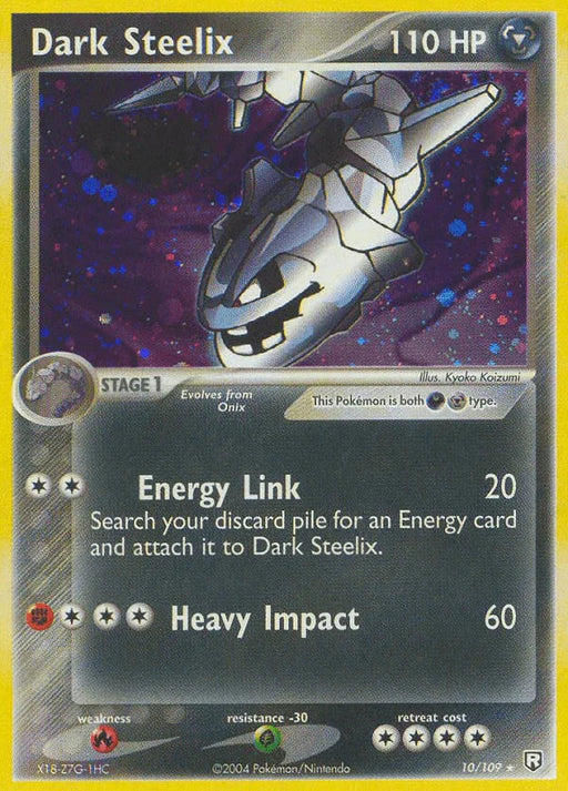 Dark Steelix (10/109) [EX: Team Rocket Returns] - for just $45.35! 