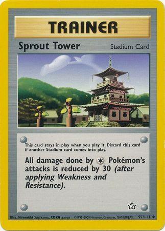 Sprout Tower (97/111) [Neo Genesis Unlimited] - for just $0.55! 