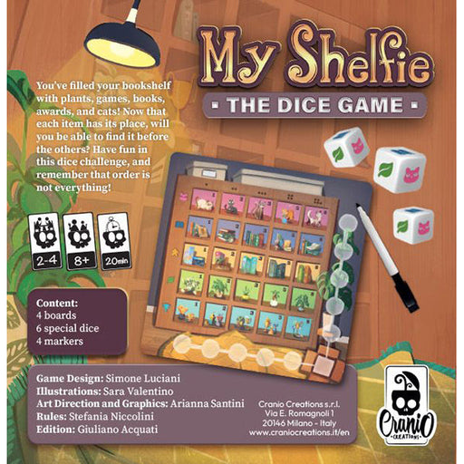 My Shelfie: The Dice Game - for just $19.99! 