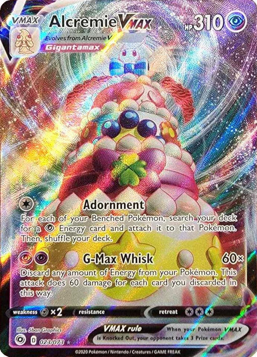 Alcremie VMAX (023/073) [Prize Pack Series One] - for just $33.80! 