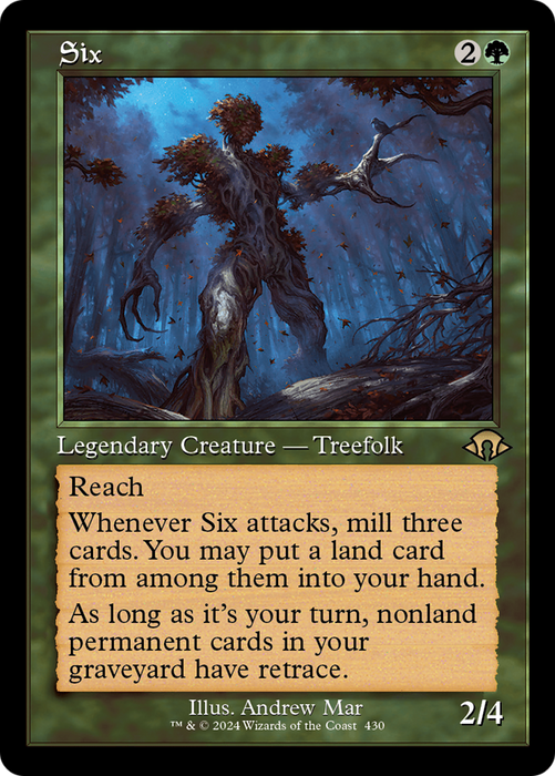 Six (Retro Frame) (MH3-430) - Modern Horizons 3 - for just $1.84! 