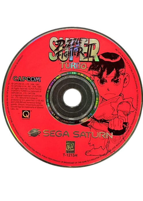 Super Puzzle Fighter II Turbo [COMPLETE IN BOX] – Sega Saturn (SS) - for just $167.99! 