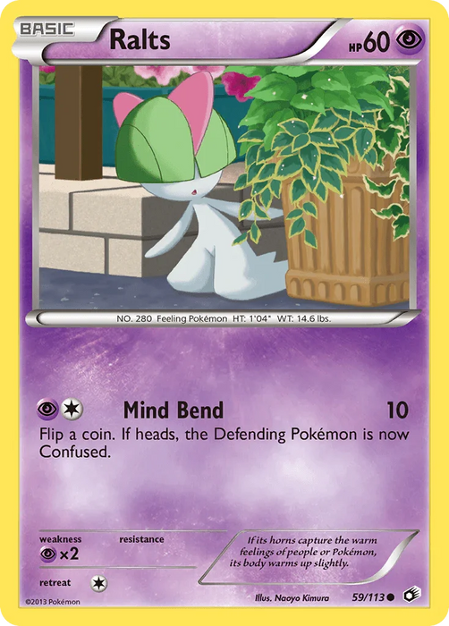 Ralts (59/113) [Black & White: Legendary Treasures] - for just $0.20! 