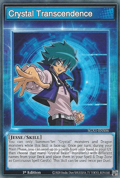 Crystal Transcendance [SGX1-ENS06] Common - for just $0.10! 