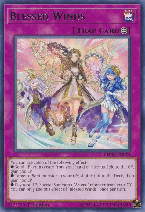 Blessed Winds [CHIM-EN074] Rare - for just $0.20! 