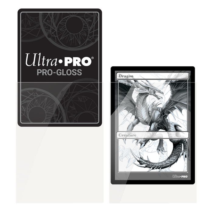 Ultra PRO: Standard 100ct Sleeves - PRO-Gloss (Clear) - Just $0! Shop now at Retro Gaming of Denver