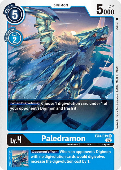 Paledramon [EX3-019] [Draconic Roar] - Just $0.09! Shop now at Retro Gaming of Denver