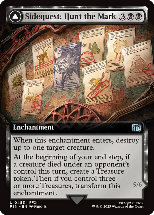 Sidequest: Hunt the Mark // Yiazmat, Ultimate Mark (FIN-453) - FINAL FANTASY: (enchantment, Extended Art) - for just $0.38! 