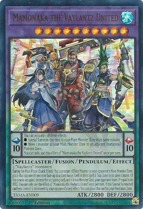 Mamonaka the Vaylantz United [TAMA-EN009] Ultra Rare - for just $0.15! 