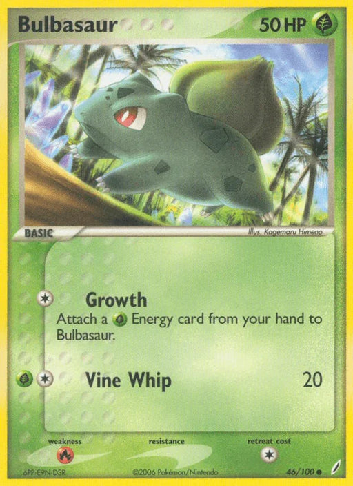 Bulbasaur (46/100) [EX: Crystal Guardians] - for just $1.65! 