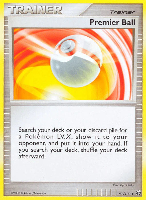 Premier Ball (91/100) [Diamond & Pearl: Stormfront] - for just $0.40! 