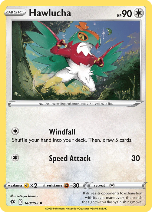 Hawlucha (148/192) [Sword & Shield: Rebel Clash] - for just $0.10! 