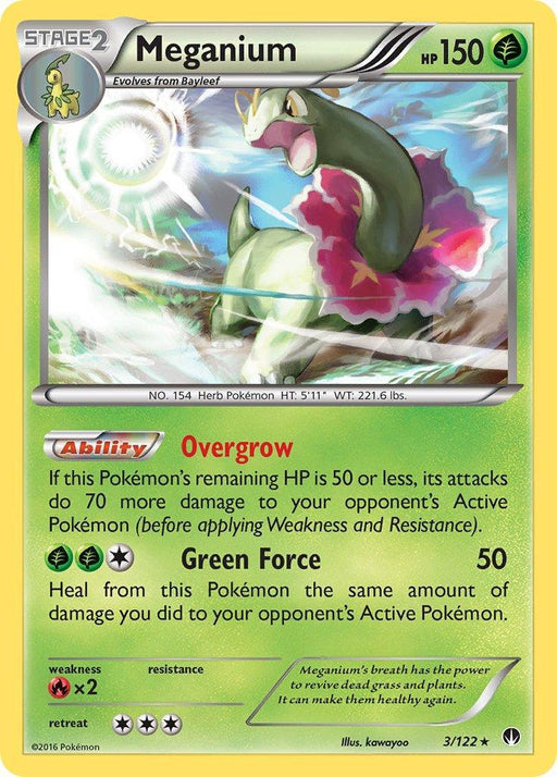 Meganium (3/122) [XY: BREAKpoint] - for just $0.90! 