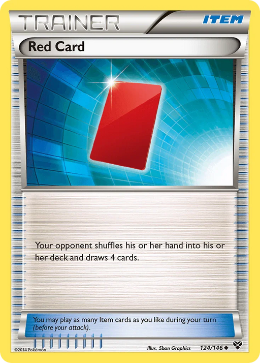 Red Card (124/146) [XY: Base Set] - for just $0.15! 
