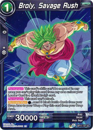 Broly, Savage Rush (BT11-147) [Vermilion Bloodline] - for just $0.10! 