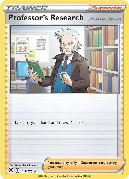 Professor's Research (147/172) (Theme Deck Exclusive) [Sword & Shield: Brilliant Stars] - for just $0.10! 