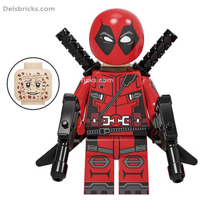 Deadpool with Motorcycle Lego-Compatible Minifigures - Just $5.99! Shop now at Retro Gaming of Denver