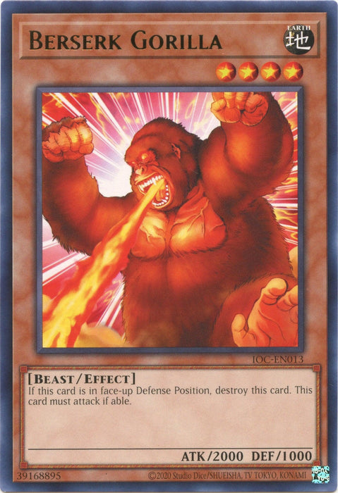Berserk Gorilla (25th Anniversary) [IOC-EN013] Rare - for just $0.65! 