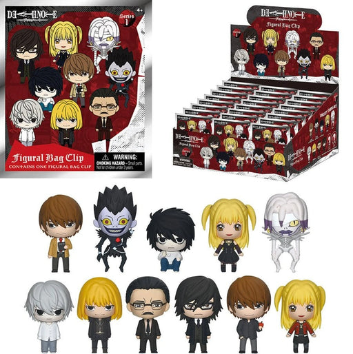 Death Note Figural Bag Clip Blind Bag - Official Anime Collectible - for just $8.99! 