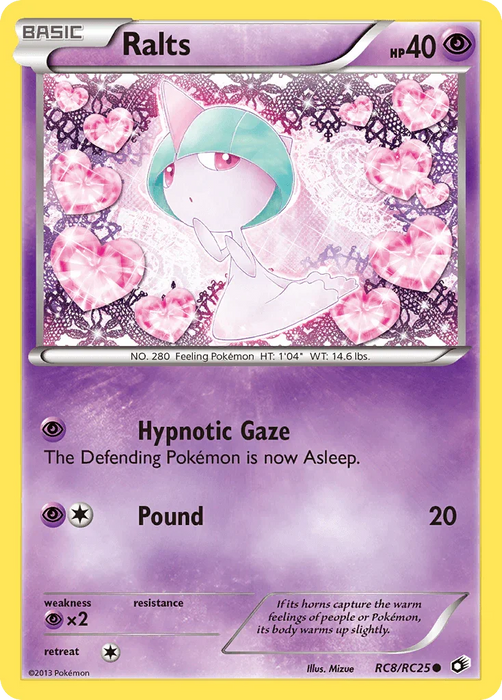 Ralts (RC8/RC25) [Black & White: Legendary Treasures] - for just $3.25! 