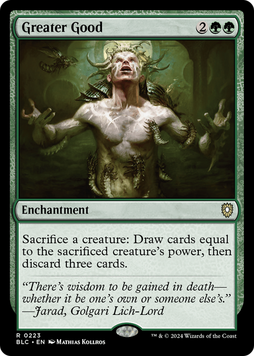 Greater Good (BLC-223) - Bloomburrow Commander - for just $1.19! 