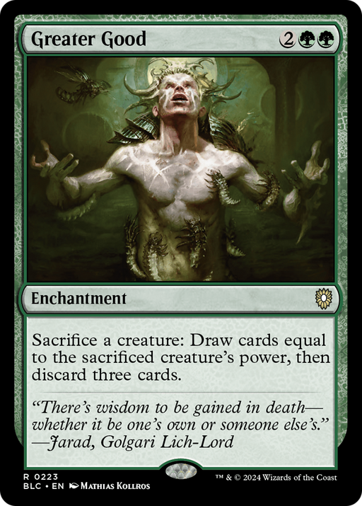 Greater Good (BLC-223) - Bloomburrow Commander - for just $1.39! 