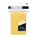 Ultra PRO: Small 60ct Sleeves - PRO-Gloss (Yellow) - Just $0! Shop now at Retro Gaming of Denver