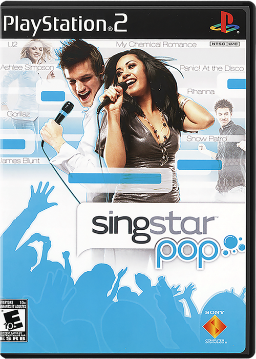 Singstar Pop – PlayStation 2 (PS2) - for just $3.99! 