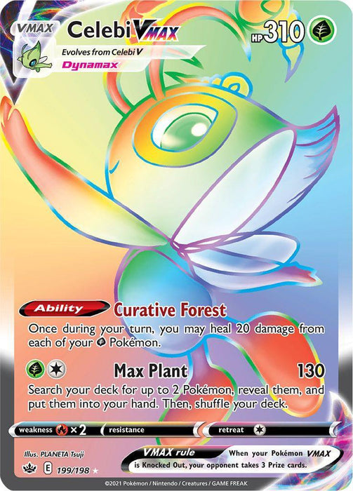 Celebi VMAX (199/198) [Sword & Shield: Chilling Reign] - for just $10.15! 