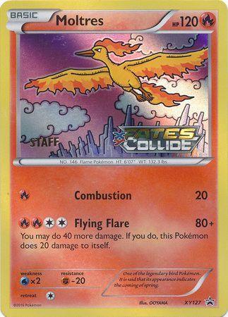 Moltres (XY127) (Staff) [XY: Black Star Promos] - for just $100! 