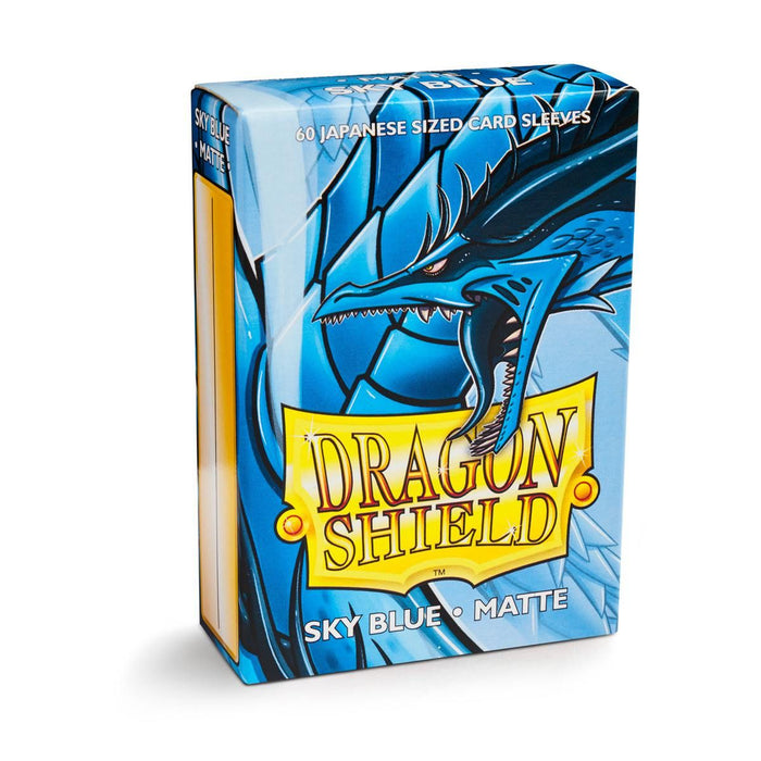 Dragon Shield: Japanese Size 60ct Sleeves - Sky Blue (Matte) - Just $0! Shop now at Retro Gaming of Denver