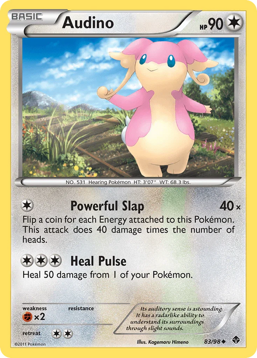 Audino (83/98) [Black & White: Emerging Powers] - for just $0.30! 