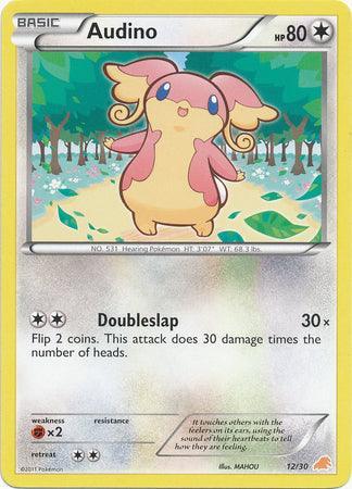 Audino (12/30) [Black & White: Trainer Kit - Excadrill] - for just $0.15! 