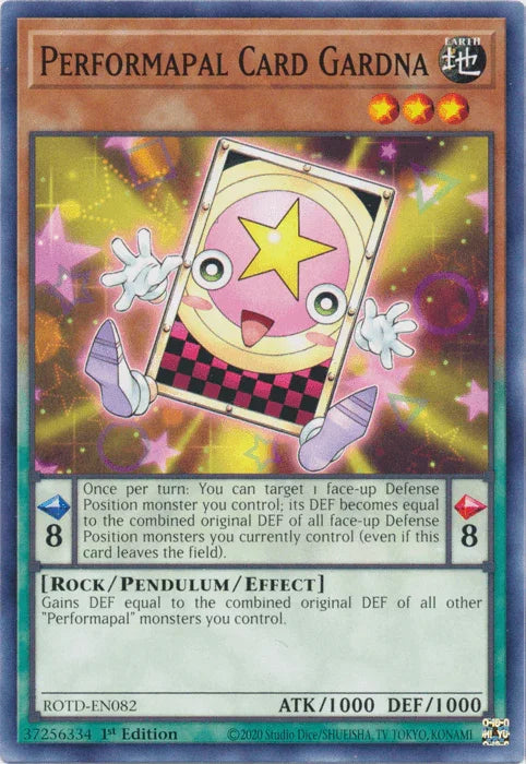 Performapal Card Gardna [ROTD-EN082] Common - for just $0.10! 