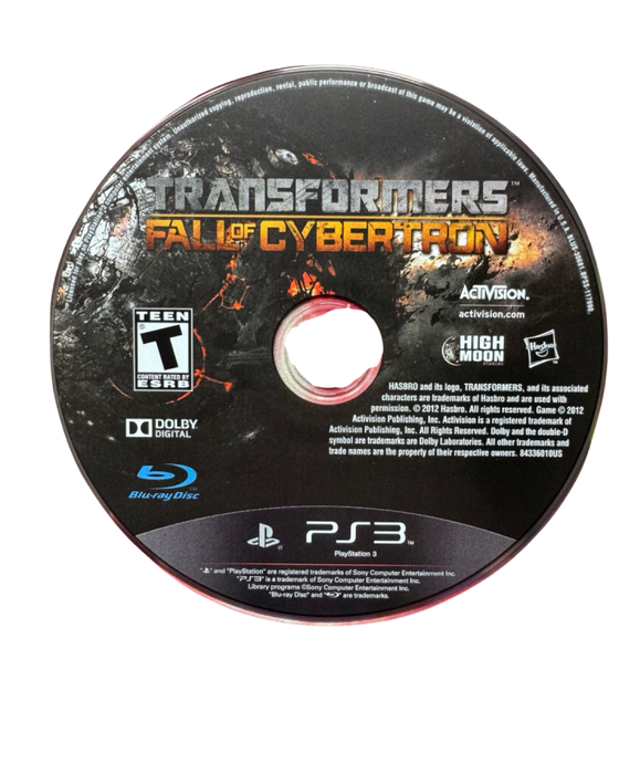 Transformers: Fall of Cybertron – PlayStation 3 (PS3) - for just $62.99! 