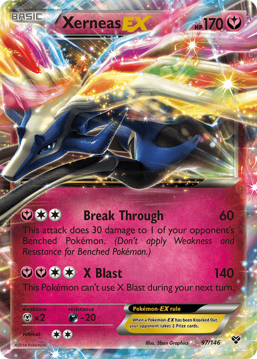 Xerneas EX (97/146) [XY: Base Set] - for just $4.45! 