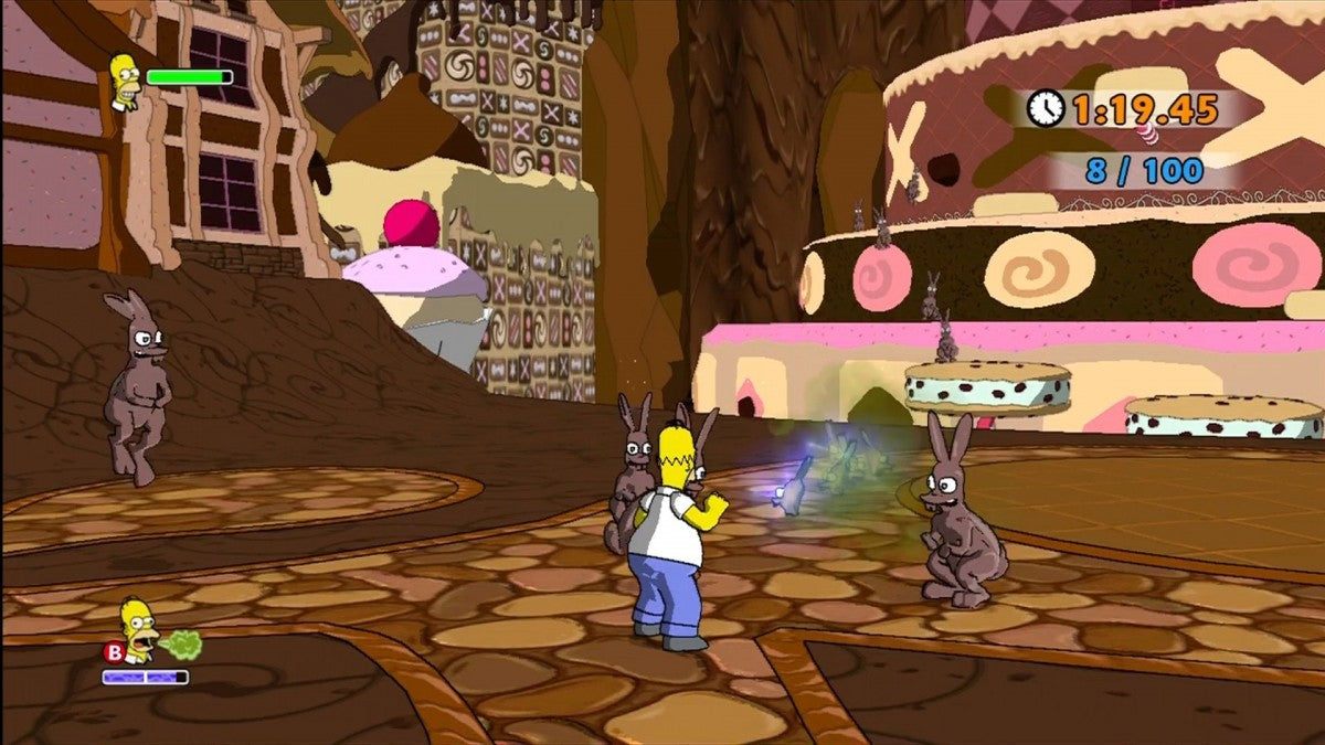The Simpsons Game – Xbox 360 (X360) - for just $0! 