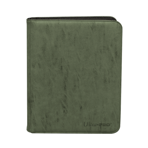 Ultra PRO: 9-Pocket Premium Zippered PRO-Binder - Suede Collection (Emerald) - Just $0! Shop now at Retro Gaming of Denver