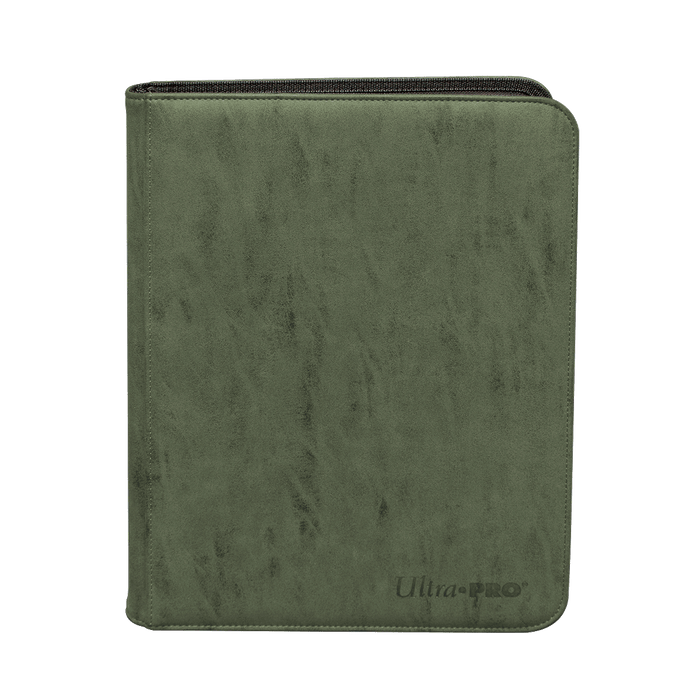 Ultra PRO: 9-Pocket Premium Zippered PRO-Binder - Suede Collection (Emerald) - Just $0! Shop now at Retro Gaming of Denver