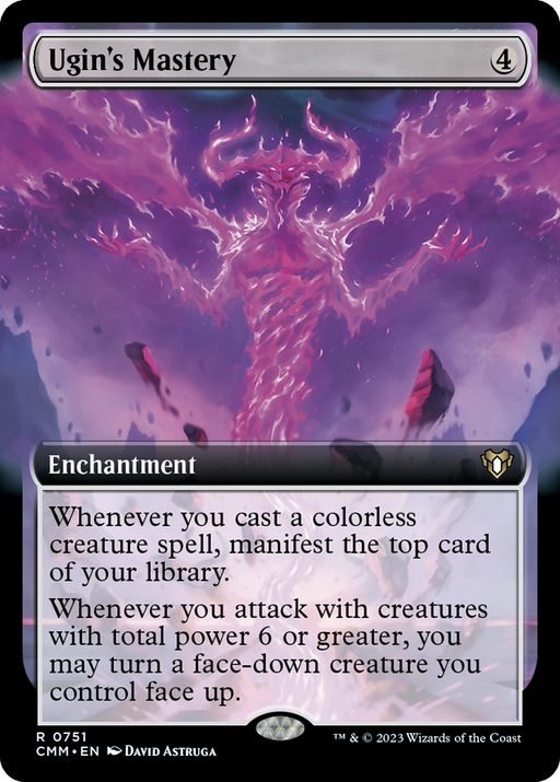 Ugin's Mastery (CMM-751) - Commander Masters: (Extended Art) - for just $0.25! 