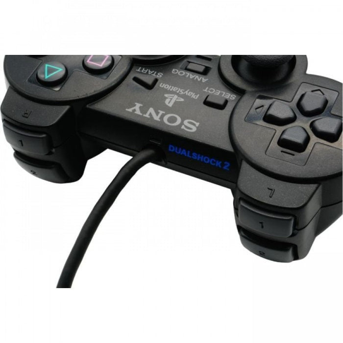 PlayStation 2 (PS2) Dualshock 2 Controller [Black] [Good Condition] – PlayStation 2 Accessory (PS2) - for just $29.99! 