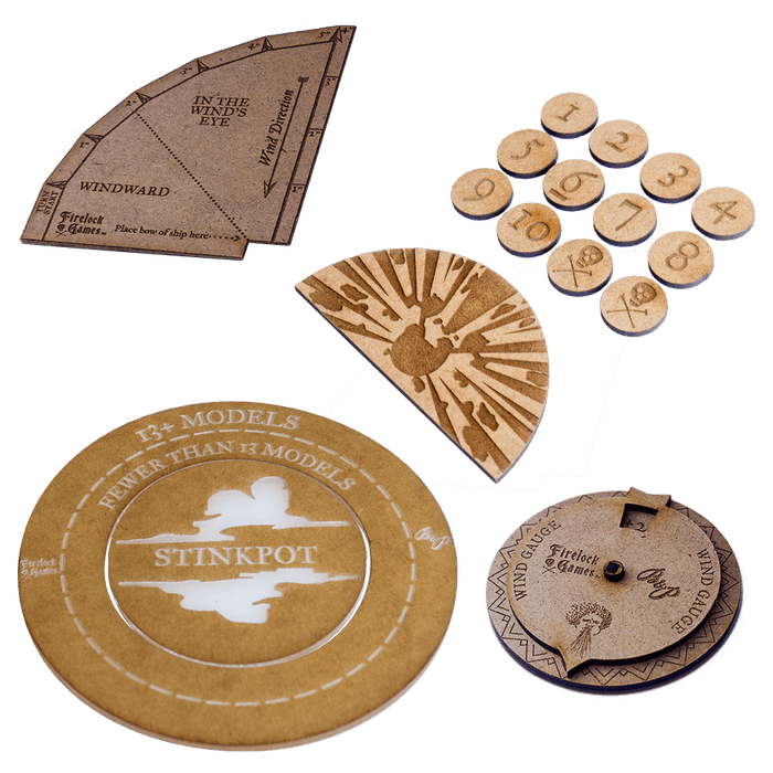 Blood & Plunder: Deluxe Template Set - for just $34.99! 