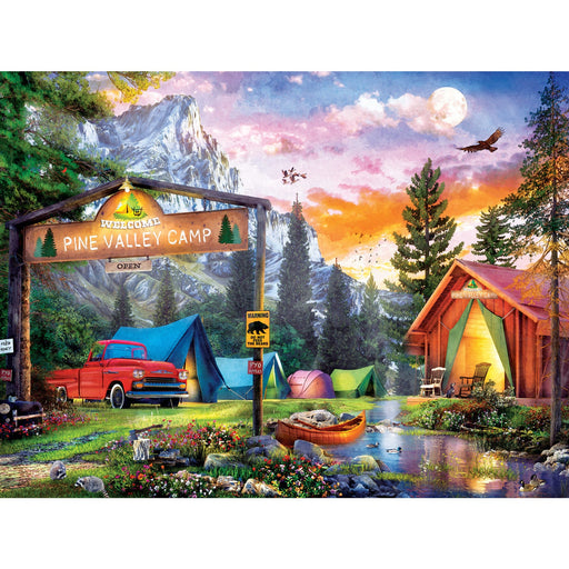 Campside - Pine Valley Camp 300 Piece EZ Grip Jigsaw Puzzle - Just $14.99! Shop now at Retro Gaming of Denver