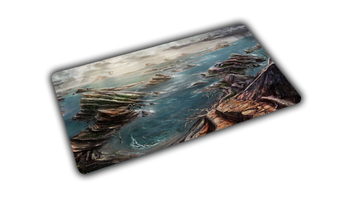 "Desolate Island" — Fallen Lands Playmat by Carlos Balarezo - for just $39.95! 