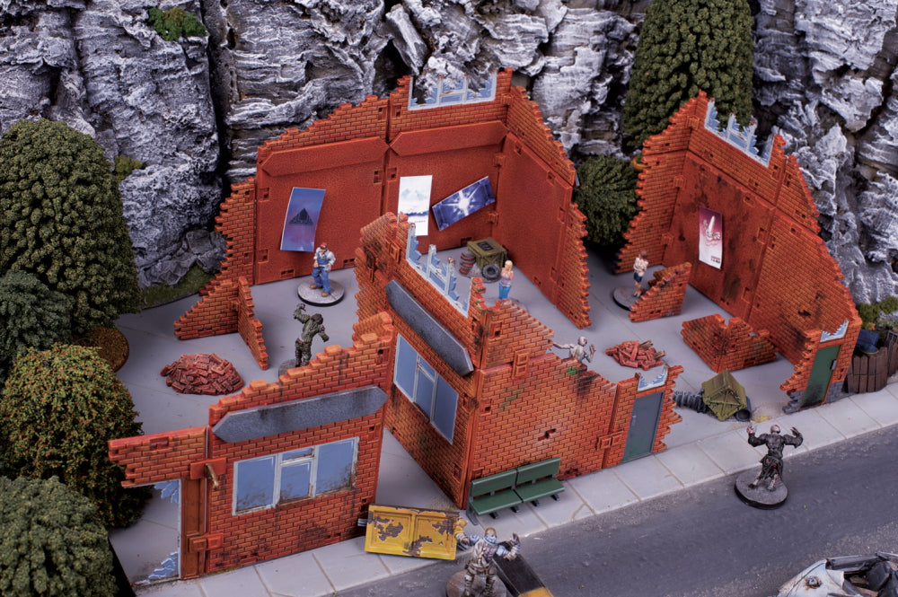 Terrain Crate: Destroyed Building - for just $40! 