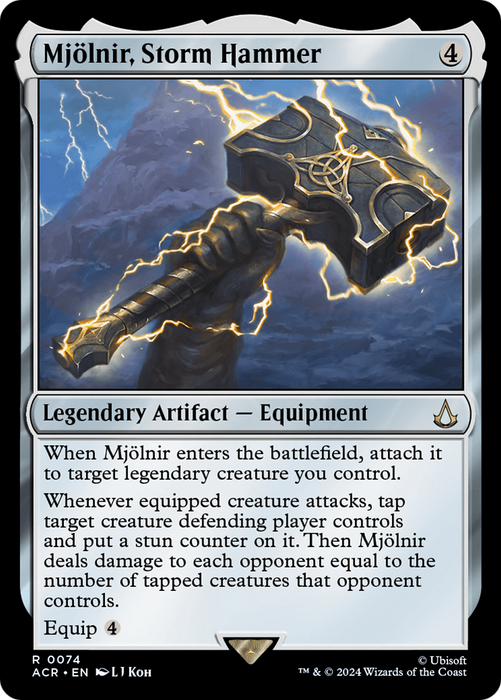 Mjölnir, Storm Hammer (ACR-074) - Assassin's Creed - for just $0.40! 